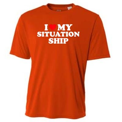 I Love My Situationship I Heart My Situationship Cooling Performance Crew T-Shirt