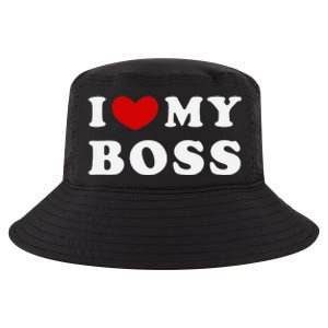 I Love My Boss Cool Comfort Performance Bucket Hat