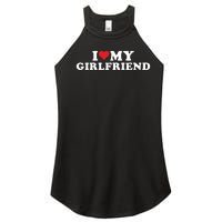 I Love My Hot Girlfriend I Heart My Hot Girlfriend Gf Women’s Perfect Tri Rocker Tank