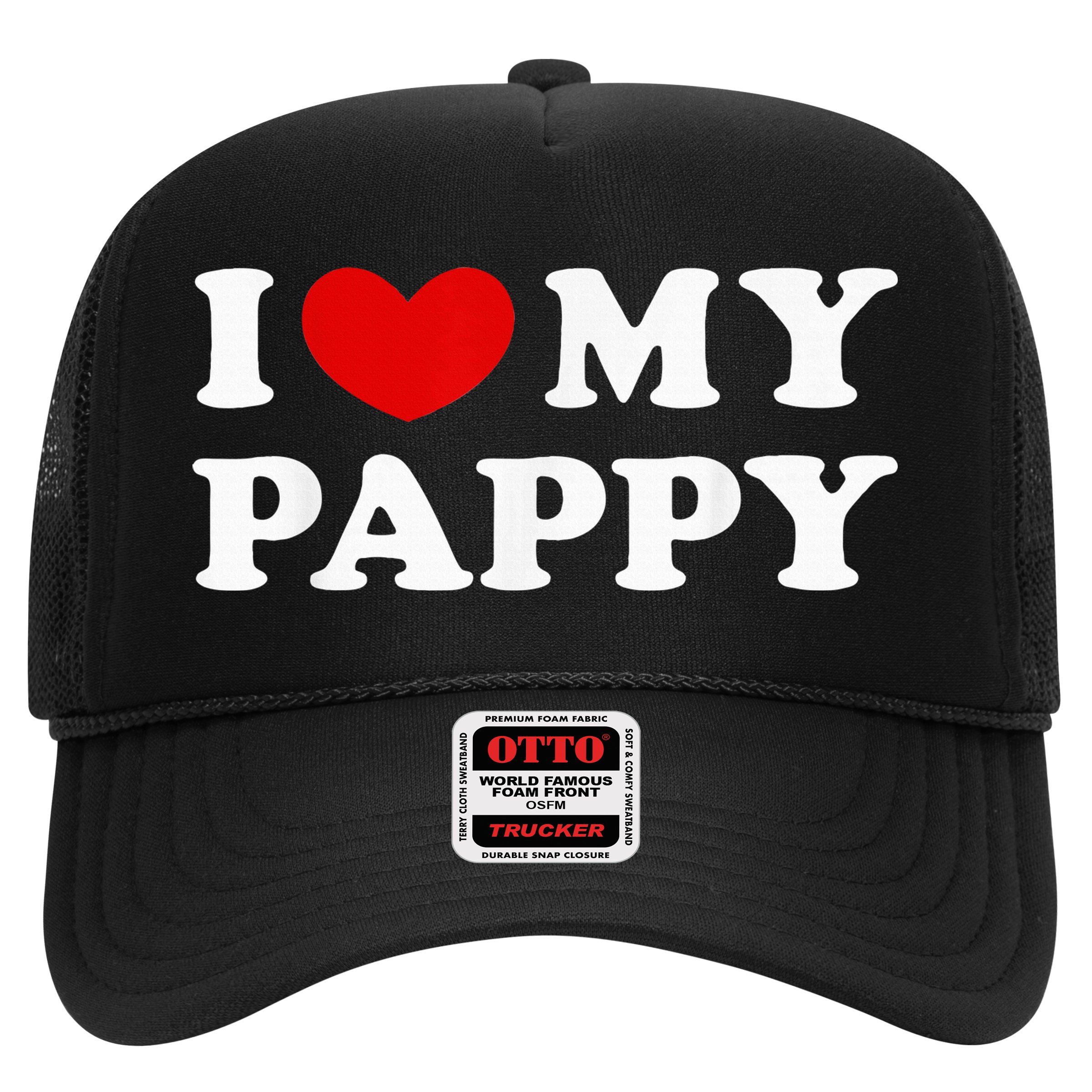 I Love My Pappy I Heart My Pappy Hat