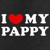 I Love My Pappy I Heart My Pappy Microfiber Hand Towel