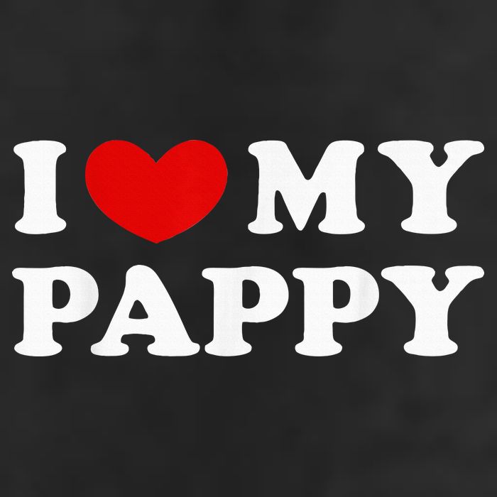 I Love My Pappy I Heart My Pappy Microfiber Hand Towel