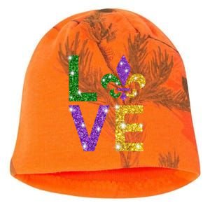 I Love Mardi Gras Shirt For Girls, Women , Men Kati - Camo Knit Beanie