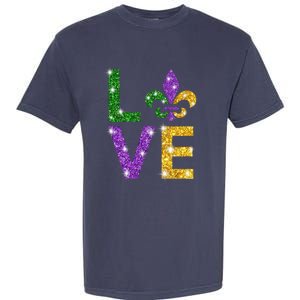 I Love Mardi Gras Shirt For Girls, Women , Men Garment-Dyed Heavyweight T-Shirt