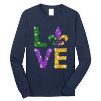 I Love Mardi Gras Shirt For Girls, Women , Men Long Sleeve Shirt