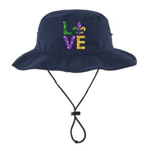 I Love Mardi Gras Shirt For Girls, Women , Men Legacy Cool Fit Booney Bucket Hat