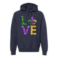 I Love Mardi Gras Shirt For Girls, Women , Men Premium Hoodie