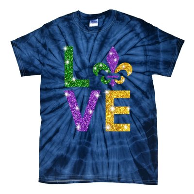 I Love Mardi Gras Shirt For Girls, Women , Men Tie-Dye T-Shirt