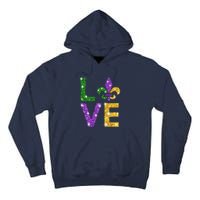 I Love Mardi Gras Shirt For Girls, Women , Men Tall Hoodie