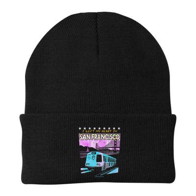 I Left My Heart In San Francisco Train & Bridge Beanie