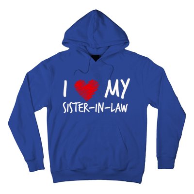 I Love My Sistercool Giftincool Giftlaw Valentines Outfit Matching Family Cool G Hoodie