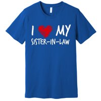 I Love My Sistercool Giftincool Giftlaw Valentines Outfit Matching Family Cool G Premium T-Shirt