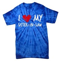 I Love My Sistercool Giftincool Giftlaw Valentines Outfit Matching Family Cool G Tie-Dye T-Shirt