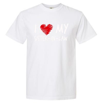 I Love My Sistercool Giftincool Giftlaw Valentines Outfit Matching Family Cool G Garment-Dyed Heavyweight T-Shirt