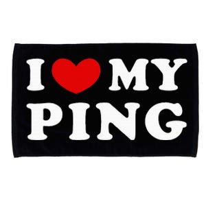 I Love My Ping Microfiber Hand Towel