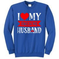 I Love My Awesome Husband Matching Couple Valentine's Day Cute Gift Sweatshirt