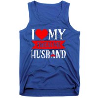 I Love My Awesome Husband Matching Couple Valentine's Day Cute Gift Tank Top