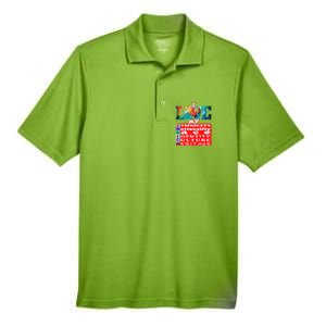 I Love My Enrich Antiracism Inclusion Dei Culture Funny Gift Men's Origin Performance Pique Polo