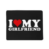 I Love My Girlfriend I Heart My Girlfriend Gf Mousepad