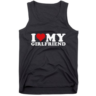 I Love My Girlfriend I Heart My Girlfriend Gf Tank Top