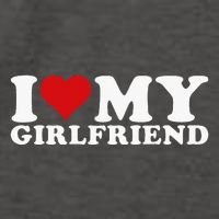 I Love My Girlfriend I Heart My Girlfriend Gf Vector Backpack