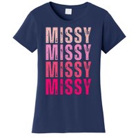 I Love Missy First Name Missy Vintage Women's T-Shirt