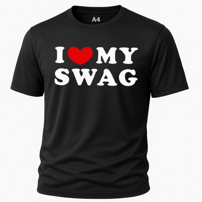 I Love My Swag I Heart My Swag Cooling Performance Crew T-Shirt