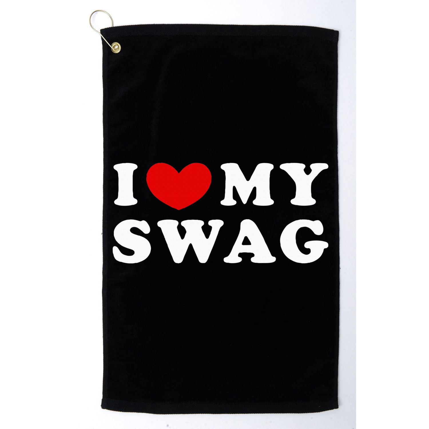 I Love My Swag I Heart My Swag Golf Towel