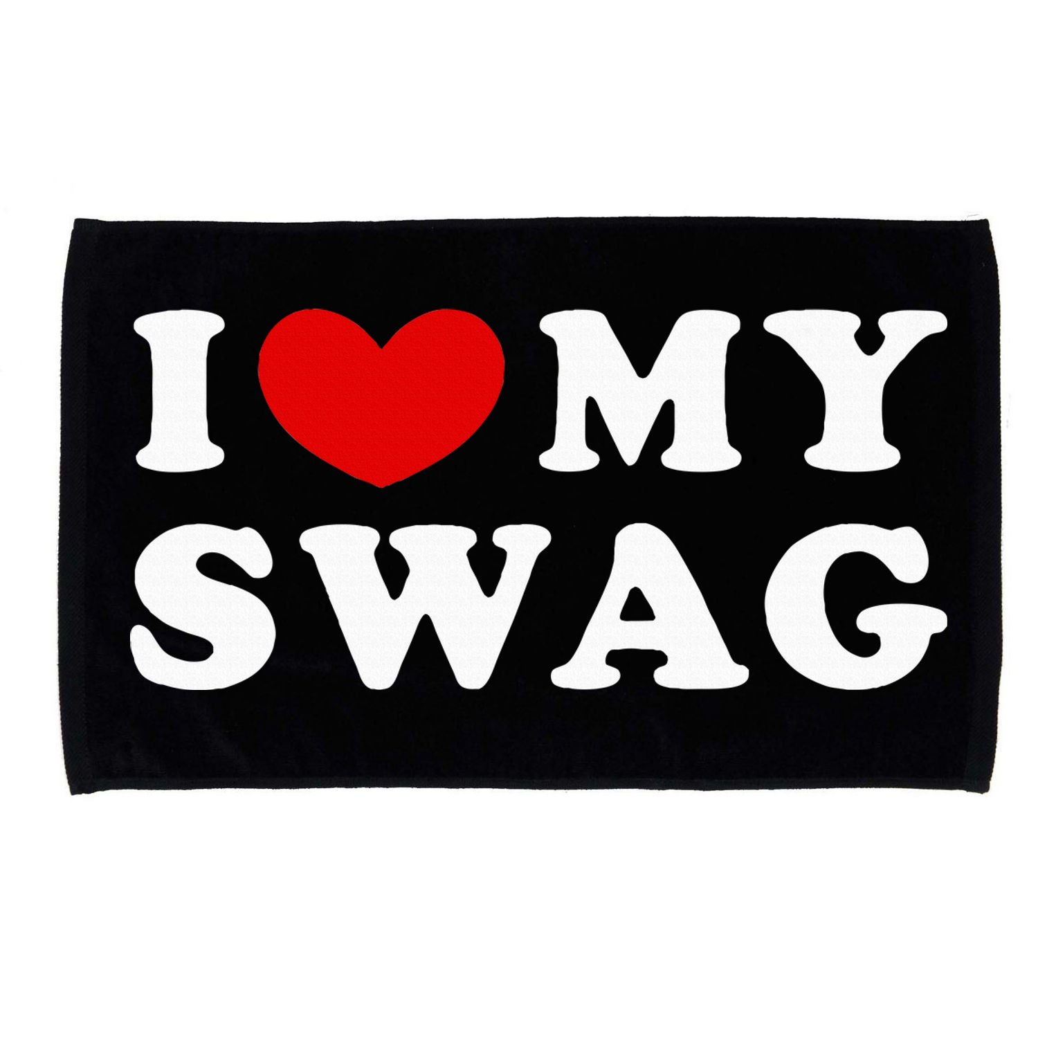 I Love My Swag I Heart My Swag Microfiber Hand Towel