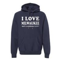 I Love Milwaukee Wisconsin Premium Hoodie