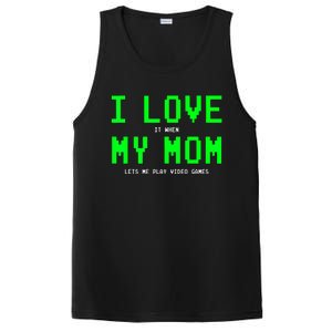 I Love My Mom Gamer Gifts For Teen Boy Video Games PosiCharge Competitor Tank