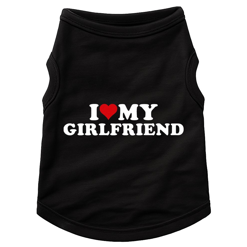 I Love My Hot Girlfriend I Heart My Hot Girlfriend Gf Doggie Tank