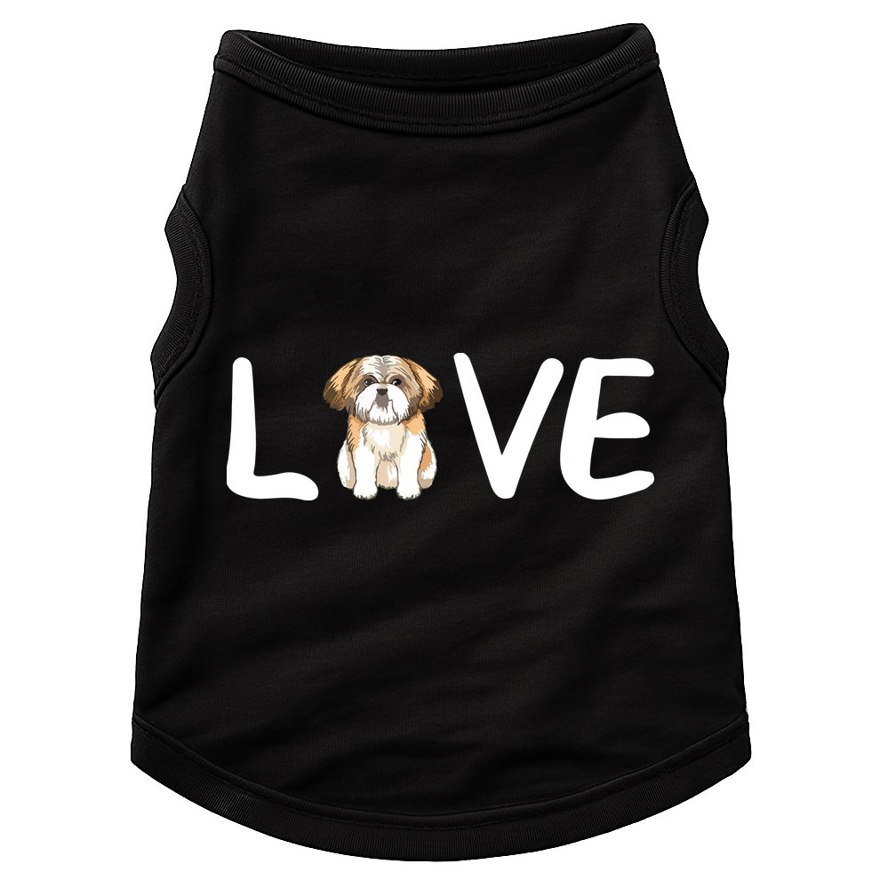 I Love My Shih Tzu Dog Shih Tzu Heart Shih Tzu Love Doggie Tank