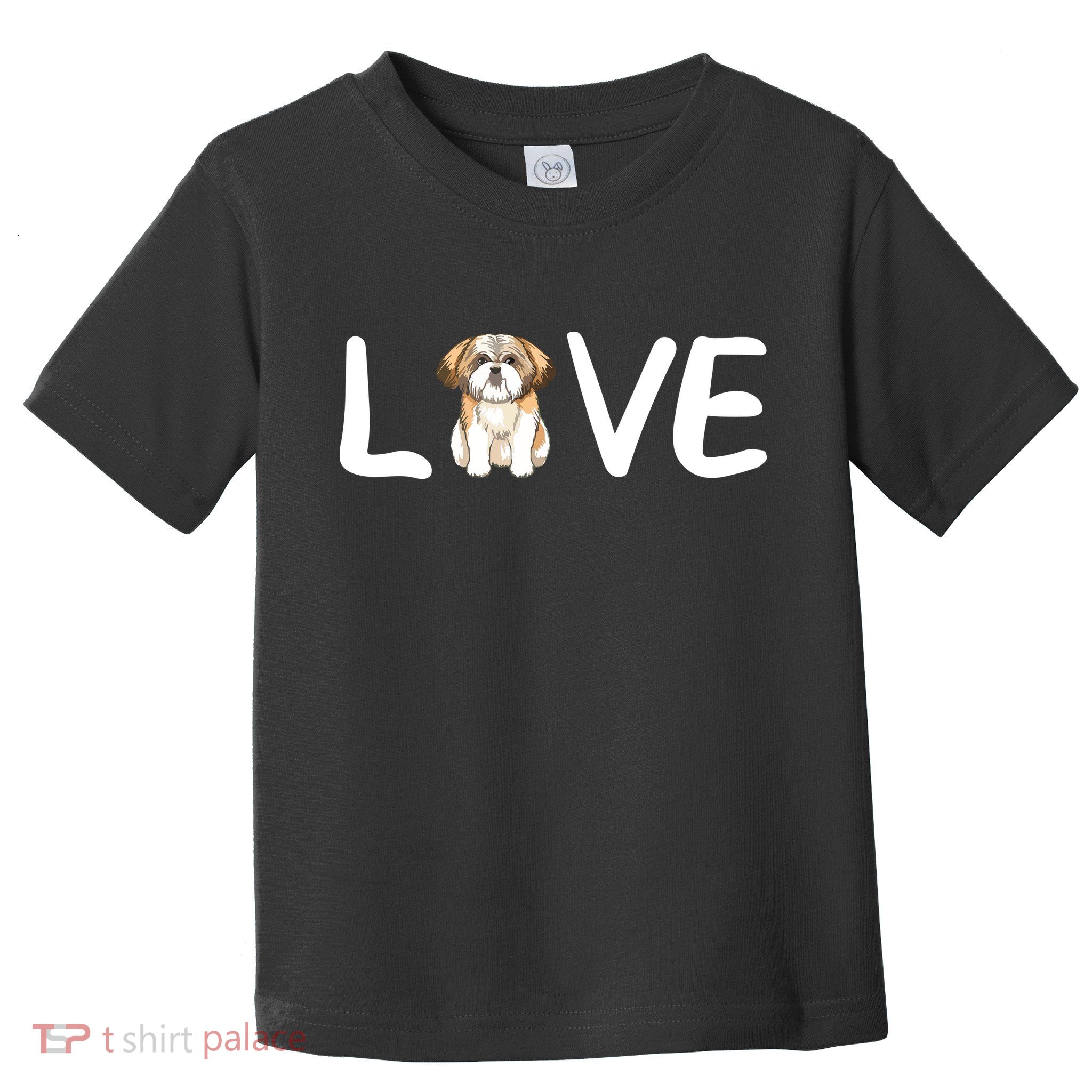 I Love My Shih Tzu Dog Shih Tzu Heart Shih Tzu Love Toddler T-Shirt