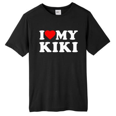 I Love My Kiki Heart Family Tall Fusion ChromaSoft Performance T-Shirt