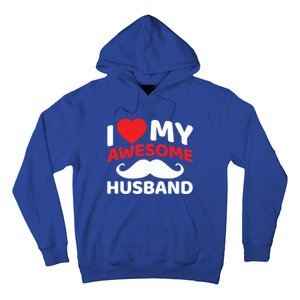 I Love My Awesome Husband Matching Outfits Valentines Day Gift Hoodie