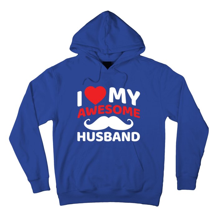 I Love My Awesome Husband Matching Outfits Valentines Day Gift Hoodie