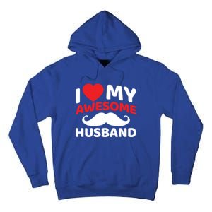 I Love My Awesome Husband Matching Outfits Valentines Day Gift Tall Hoodie