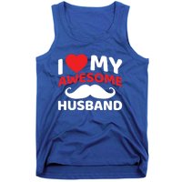 I Love My Awesome Husband Matching Outfits Valentines Day Gift Tank Top