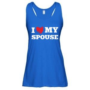 I Love My Spouse Favorite Family Member Valentines Gift Ladies Essential Flowy Tank