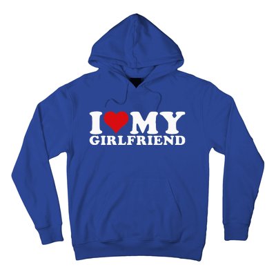 I Love My Girlfriend Gf I Heart My Girlfriend GF Hoodie