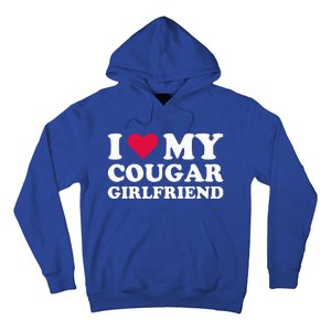 I Love My Cougar Girlfriend I Heart My Cougar Girlfriend Hoodie