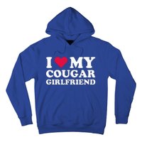 I Love My Cougar Girlfriend I Heart My Cougar Girlfriend Hoodie