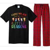 I Love My Job For All The Little Reasons Cute Teaching Pajama Set