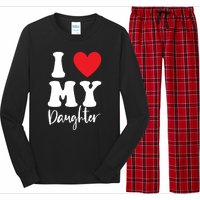 I Love My Daughter Long Sleeve Pajama Set