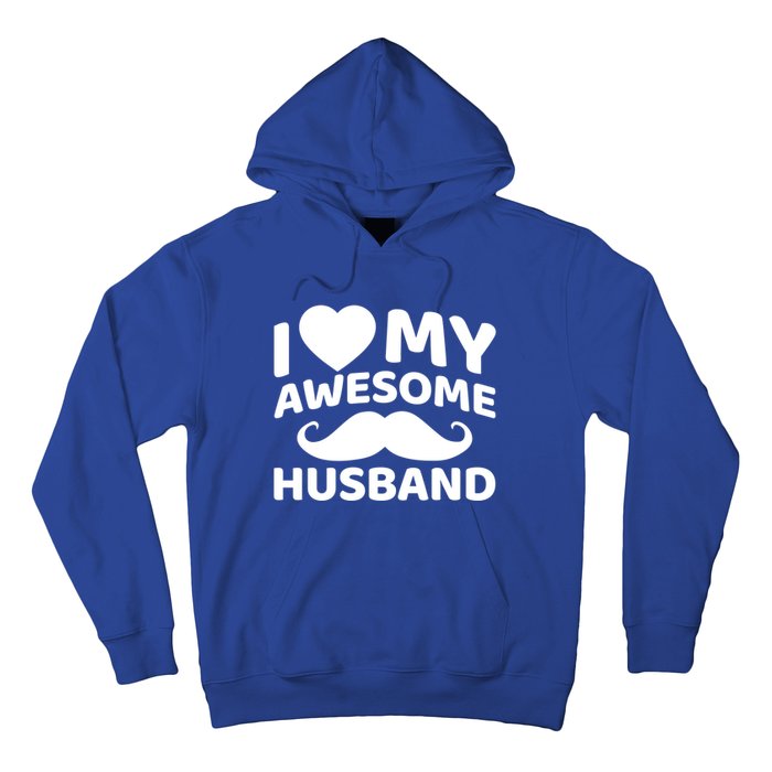 I Love My Awesome Husband Matching Outfits Valentines Day Cute Gift Hoodie