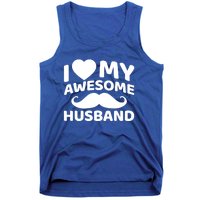 I Love My Awesome Husband Matching Outfits Valentines Day Cute Gift Tank Top