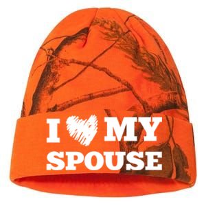 I Love My Spouse Favorite Family Member Valentines Cute Gift Kati Licensed 12" Camo Beanie