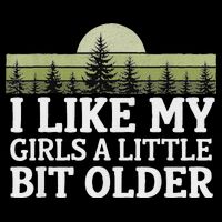 I Like My Girl A Little Bit Older Cropped Pullover Crew