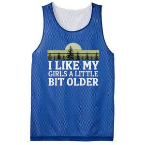 I Like My Girl A Little Bit Older Mesh Reversible Basketball Jersey Tank